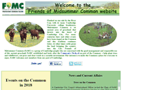 Desktop Screenshot of midsummercommon.org.uk