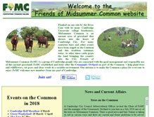 Tablet Screenshot of midsummercommon.org.uk
